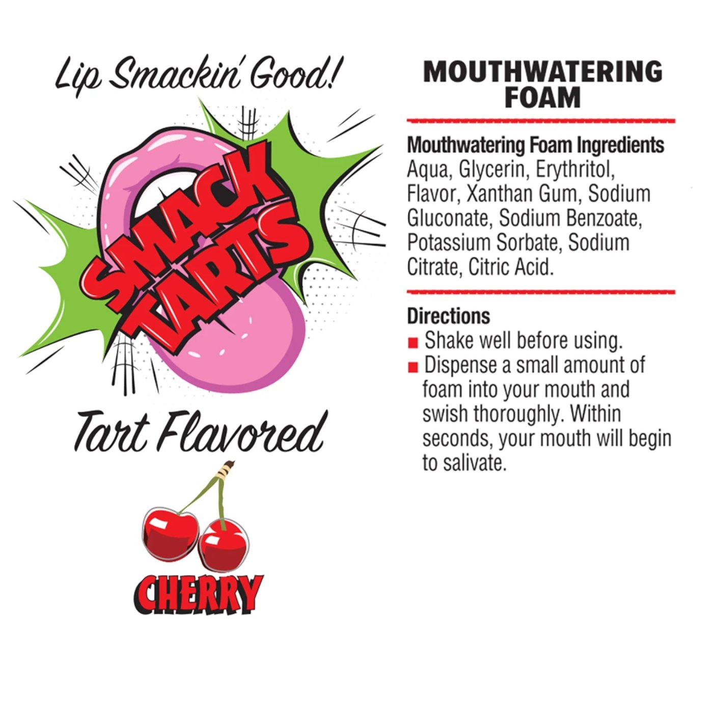 SMACK Tarts Mouthwatering Flavoured Oral Sex Foam 80ml
