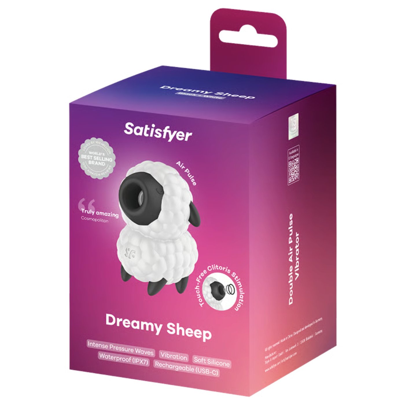 Satisfyer Dreamy Sheep Air Pulse Clitoral Suction Vibrator
