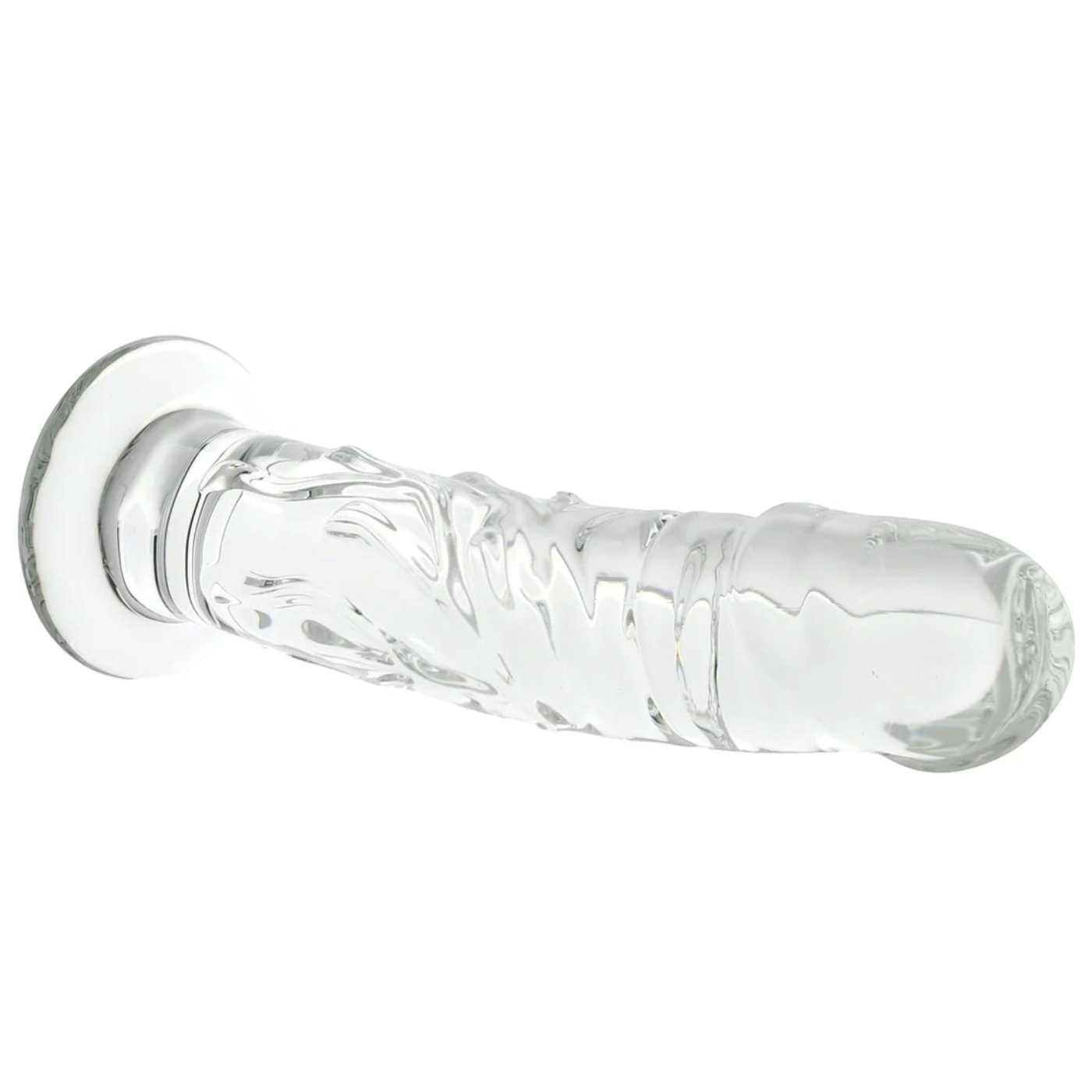 Clarity Seraphic Rapture Realistic Glass Dildo 7.4 Inch