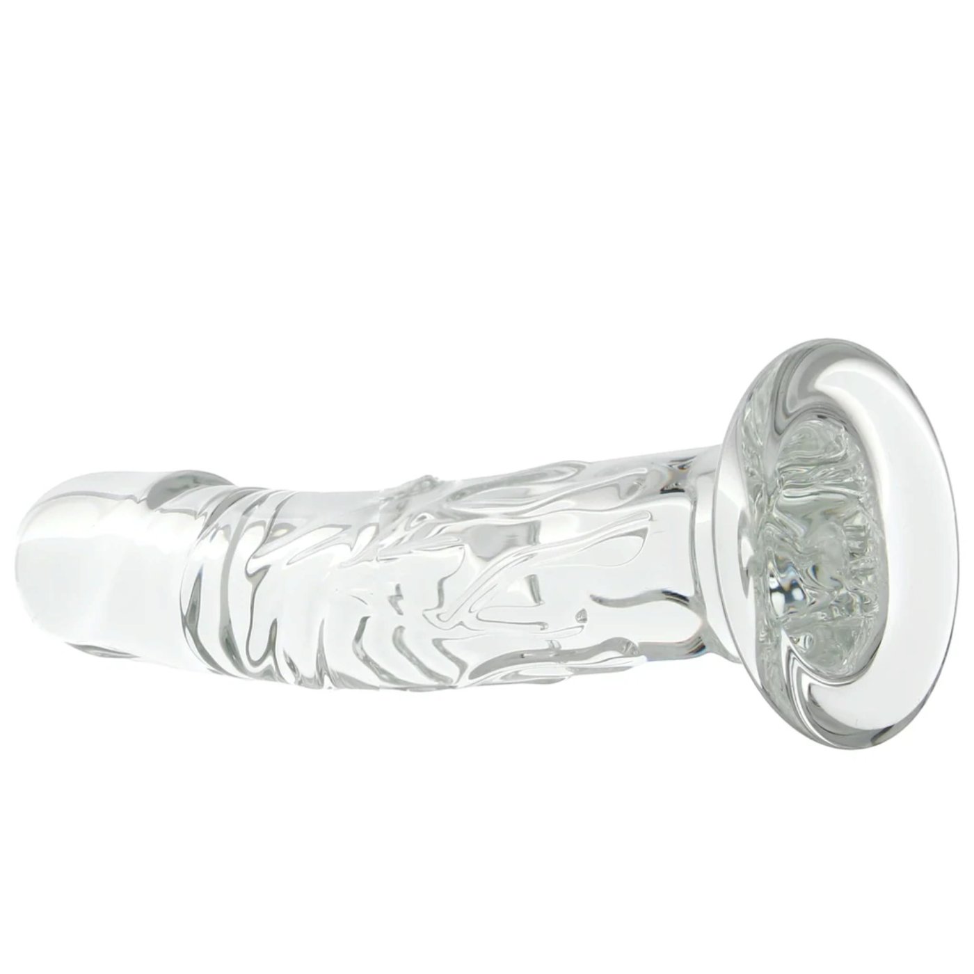 Clarity Seraphic Rapture Realistic Glass Dildo 7.4 Inch
