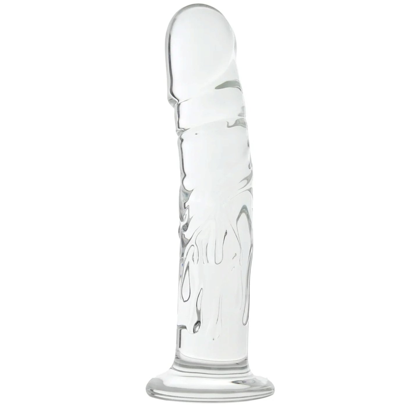 Clarity Seraphic Rapture Realistic Glass Dildo 7.4 Inch