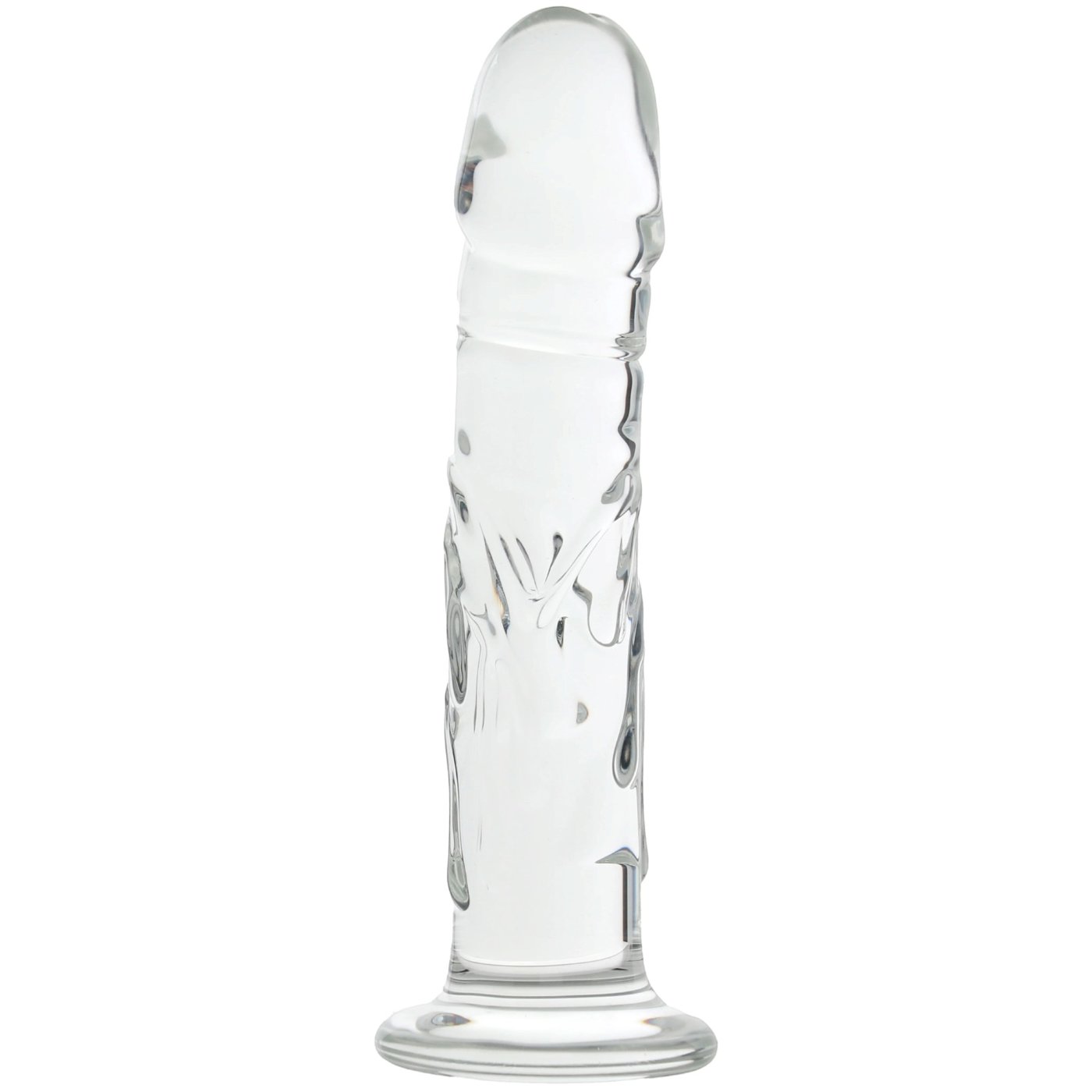 Clarity Seraphic Rapture Realistic Glass Dildo 7.4 Inch