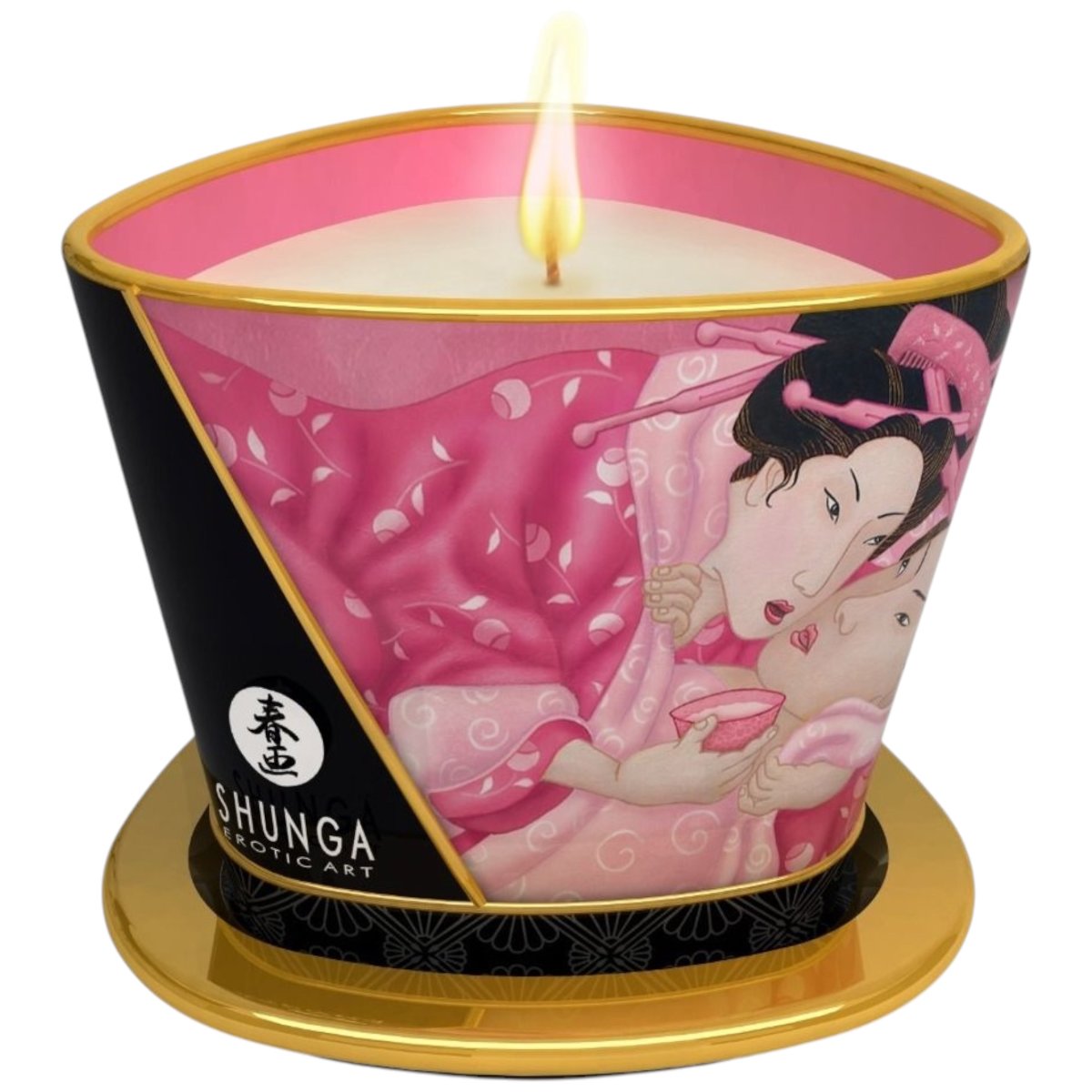 Shunga Massage Candle Aphrodisia Rose 170ml