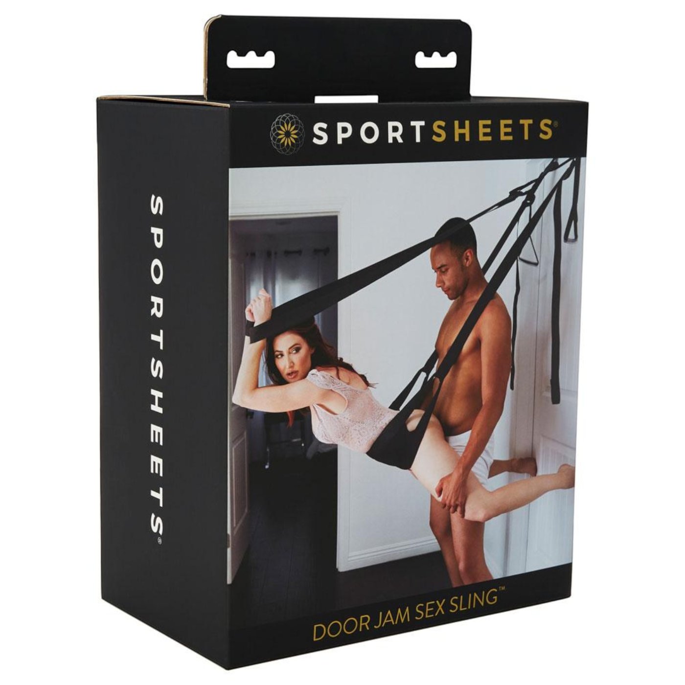 Sportsheets Door Jam Sex Sling Black