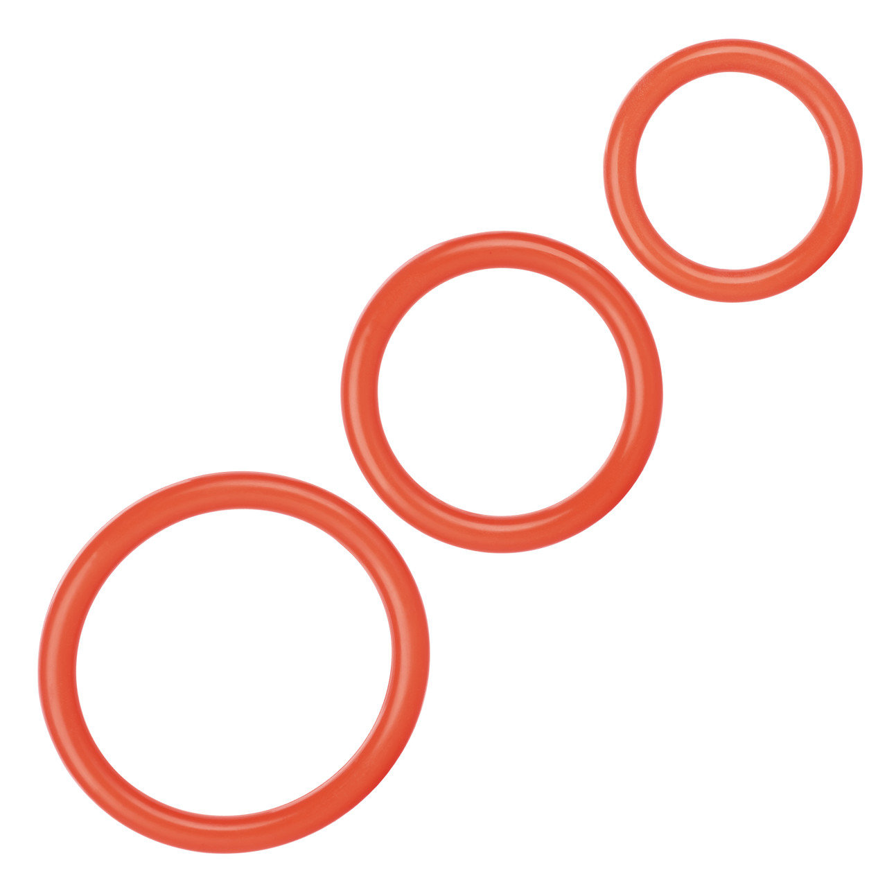 CalExotics Tri-Ring Cock Ring Set (3 Pack)