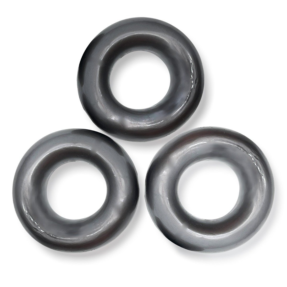 Oxballs Fat Willy Jumbo Cock Ring Set Steel (3 Pack)