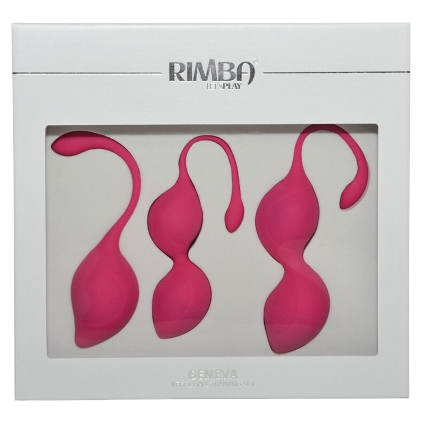 Rimba Geneva Kegel Ball Training Set Pink