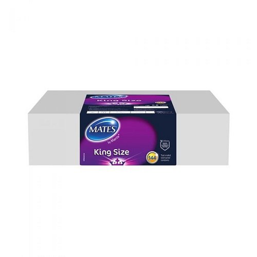 Mates King Size Condom 144 Bulk Pack