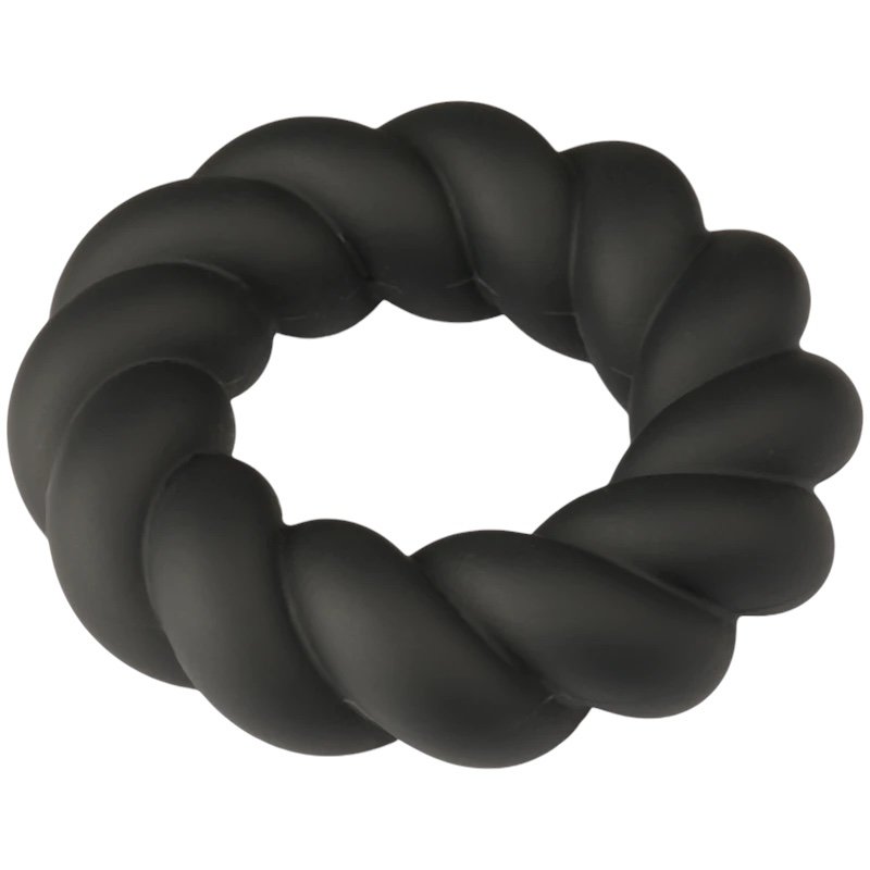Rocks Off Twist Silicone Cock Ring