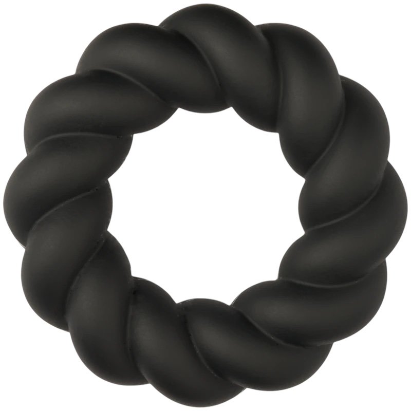 Rocks Off Twist Silicone Cock Ring