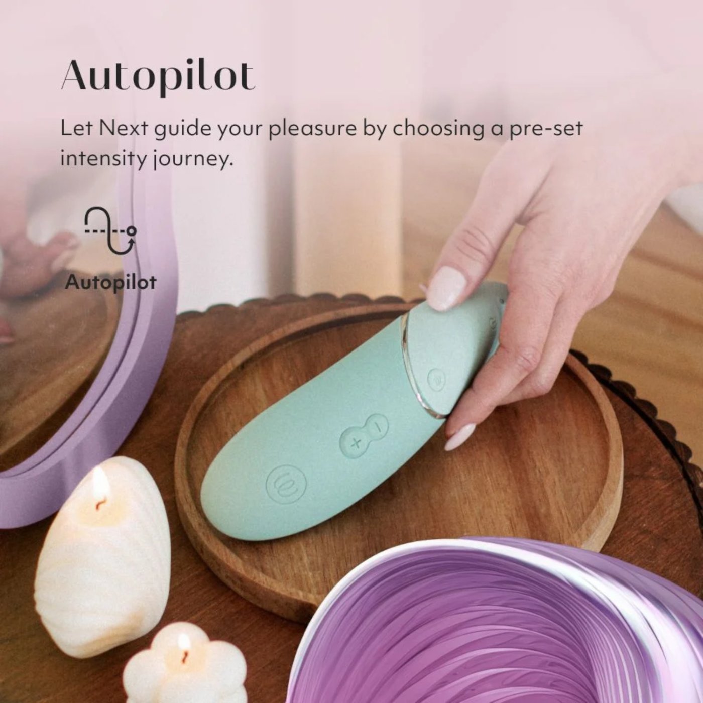 Womanizer Next Clitoral Suction Stimulator with Climax Control