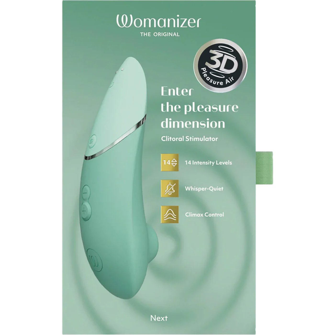 Womanizer Next Clitoral Suction Stimulator with Climax Control
