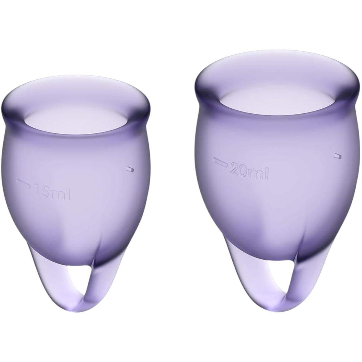 Satisfyer Feel Confident Menstruation Cup Set Violet (2 Piece)