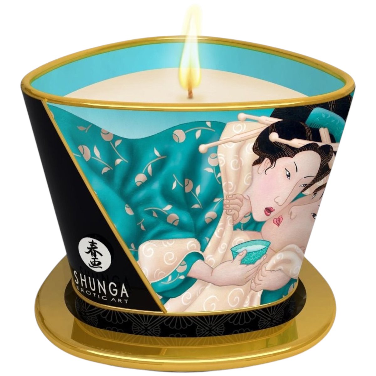 Shunga Massage Candle Island Blossoms 170ml