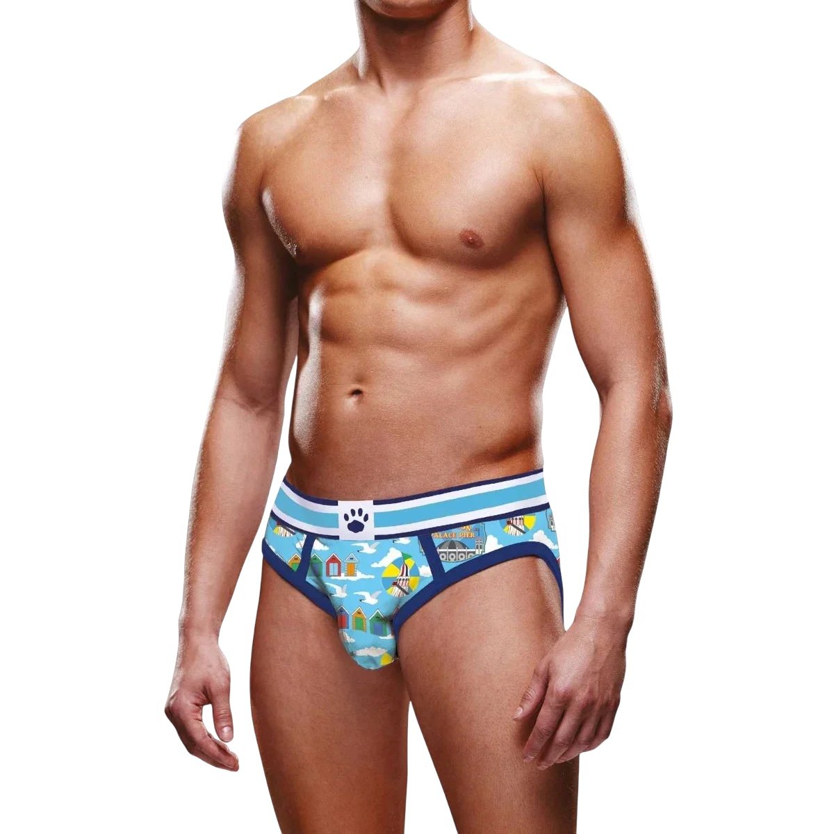 Prowler Brighton Brief Blue Navy, Xs