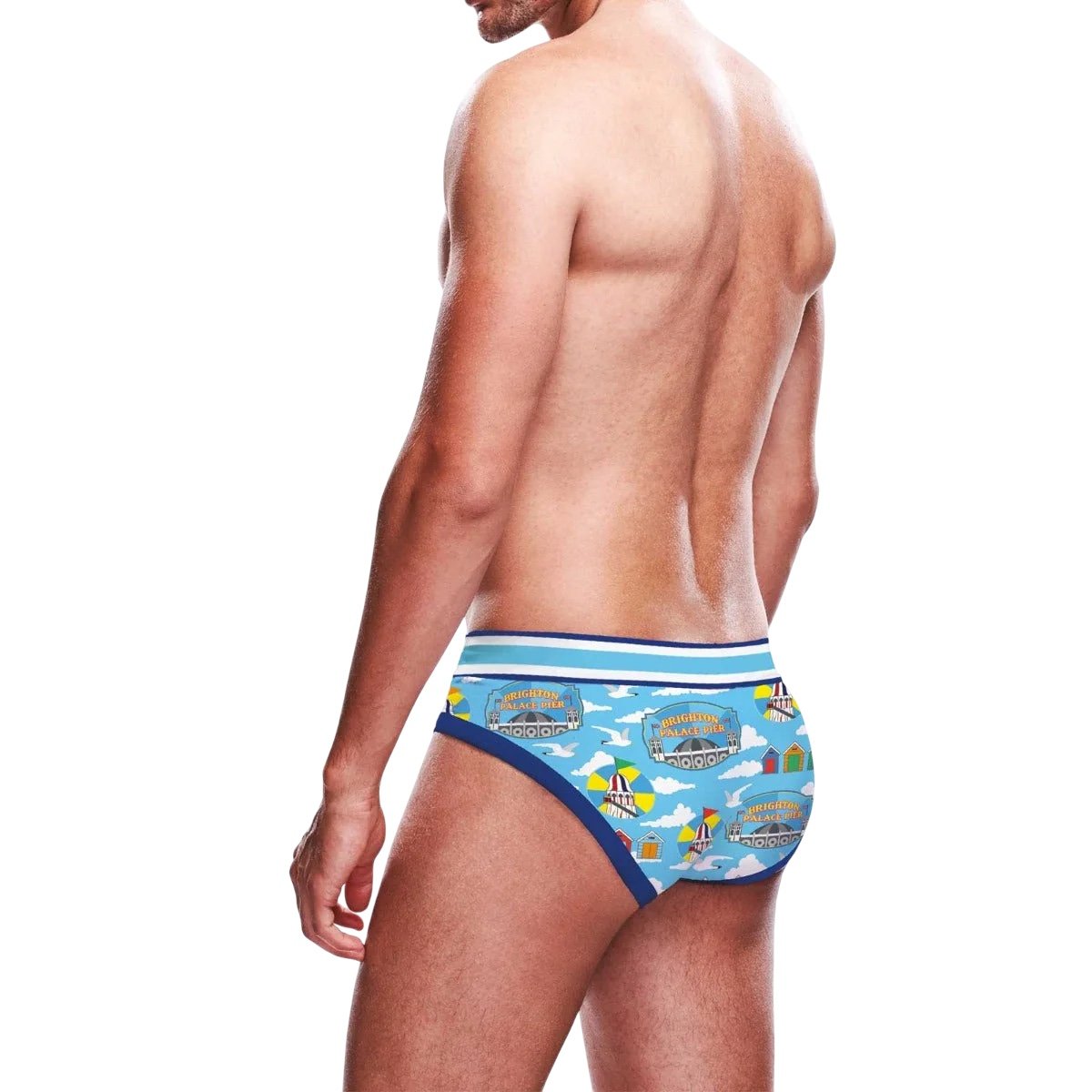 Prowler Brighton Brief Blue Navy