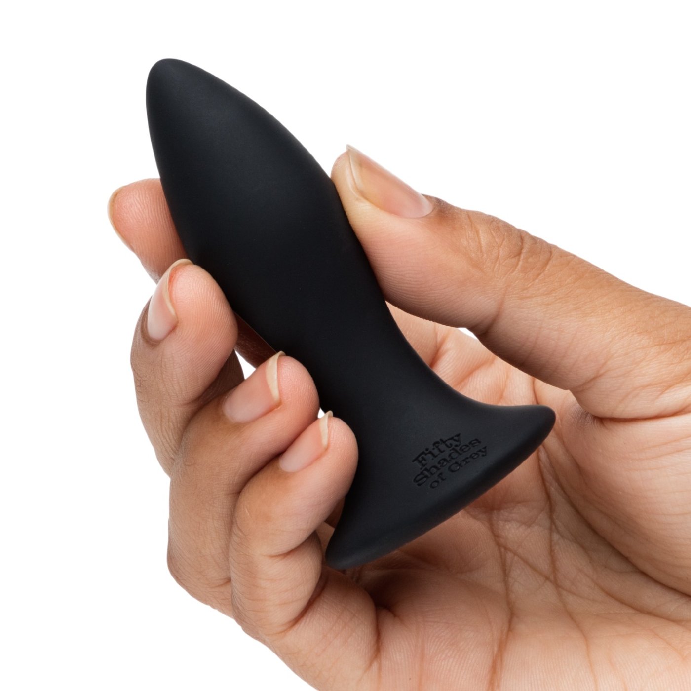 Fifty Shades of Grey Sensation Rechargeable Silicone Vibrating Butt Plug 3.4 Inch