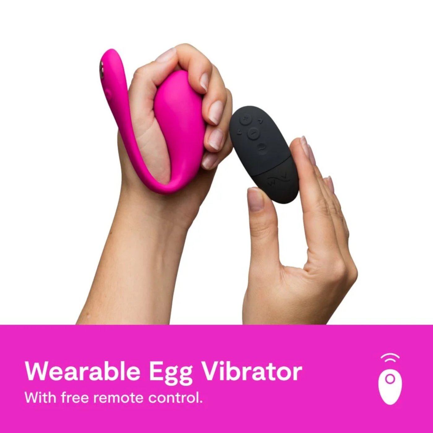 We-Vibe Jive 2 Remote & App Controlled Rechargeable Love Egg Vibrator