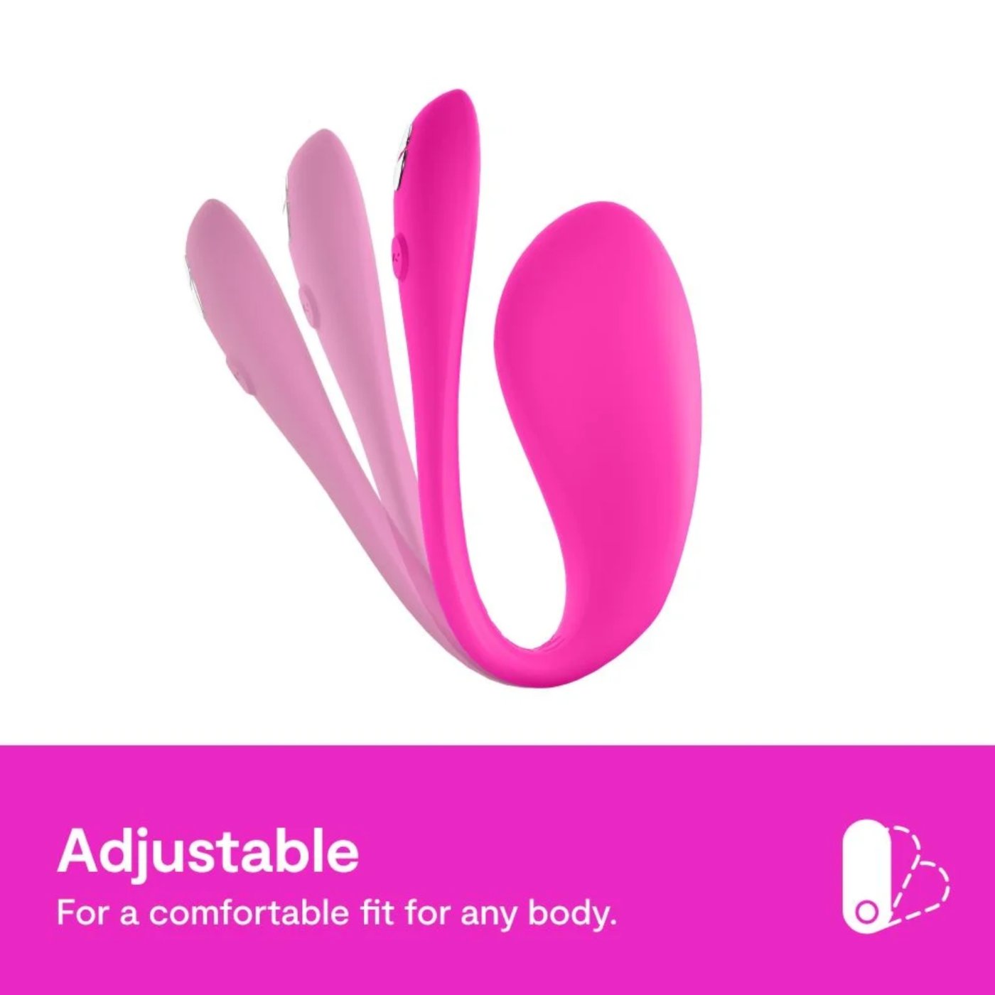 We-Vibe Jive 2 Remote & App Controlled Rechargeable Love Egg Vibrator