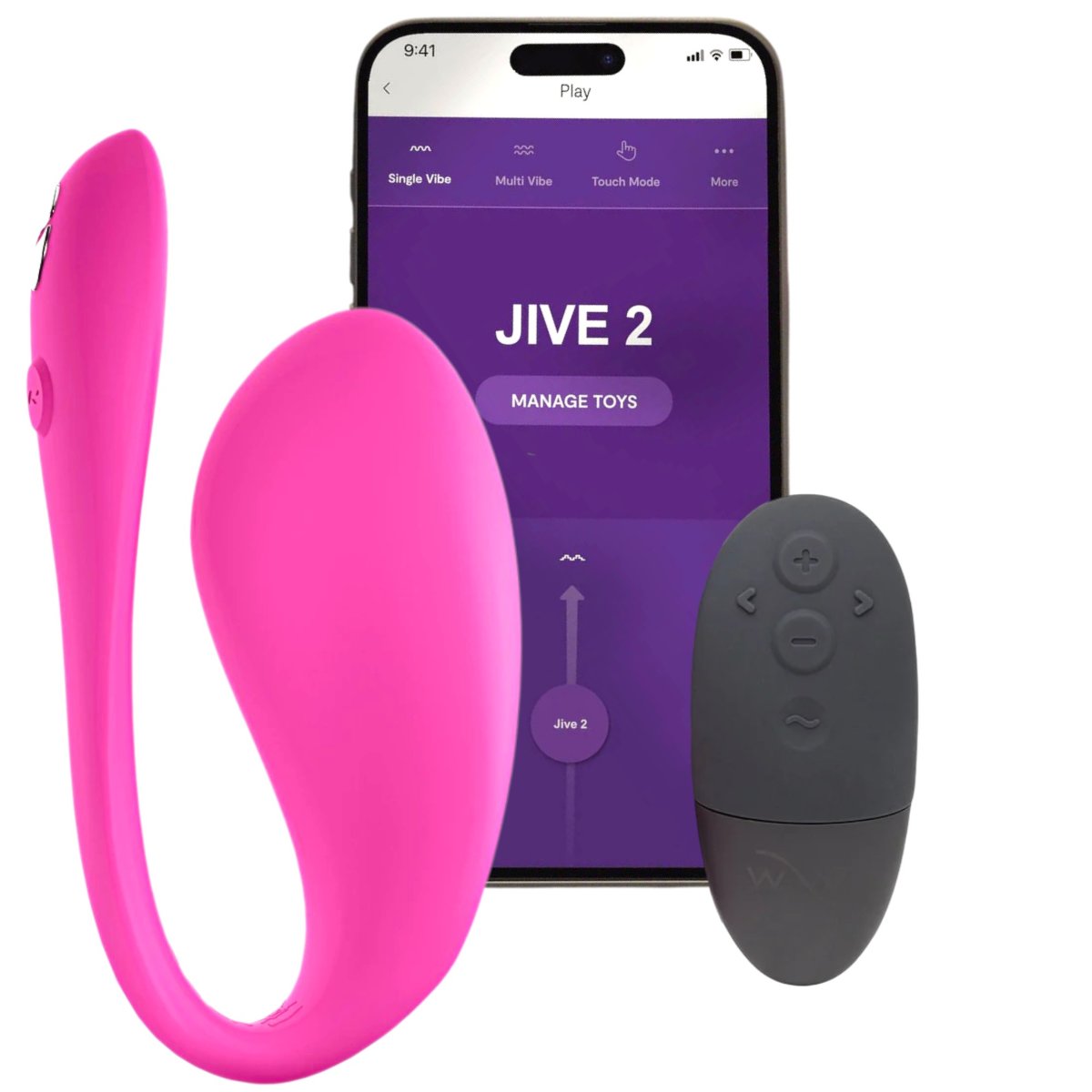 We-Vibe Jive 2 Remote & App Controlled Rechargeable Love Egg Vibrator