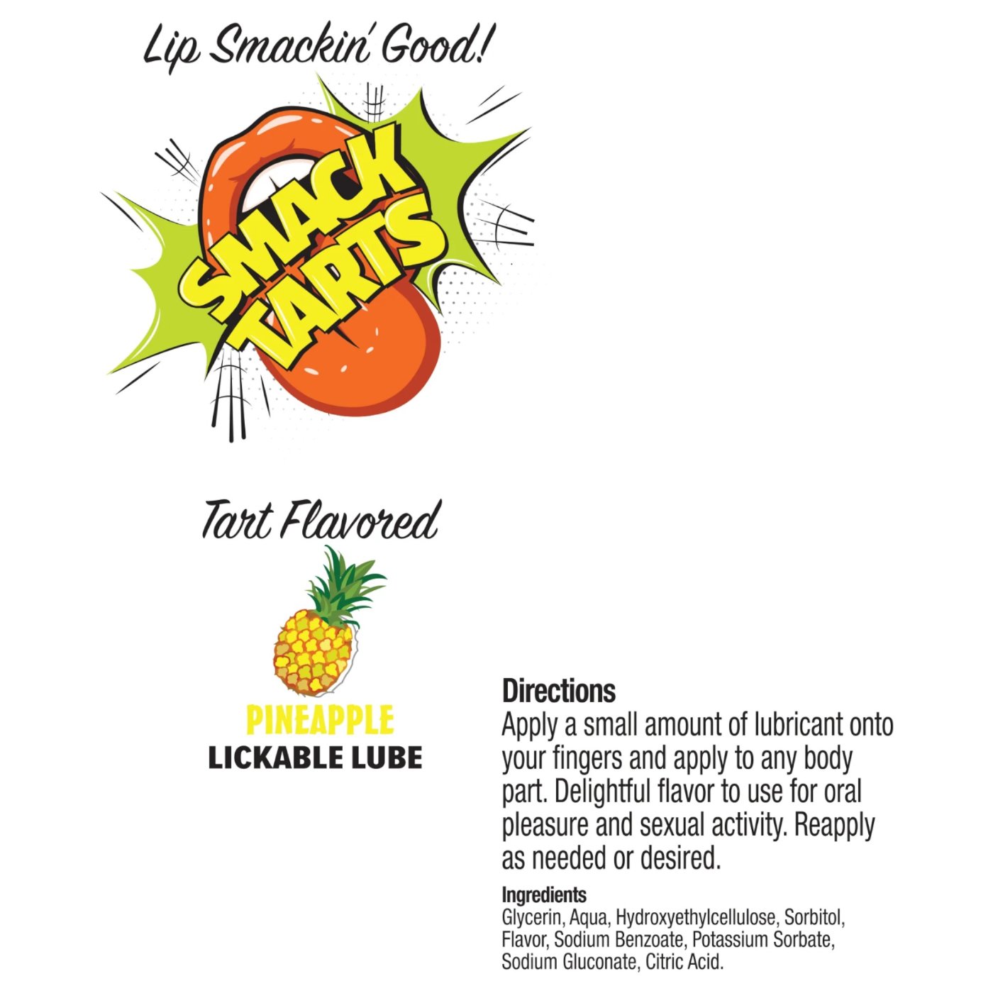 SMACK Tarts Lickable Flavoured Lube 60ml