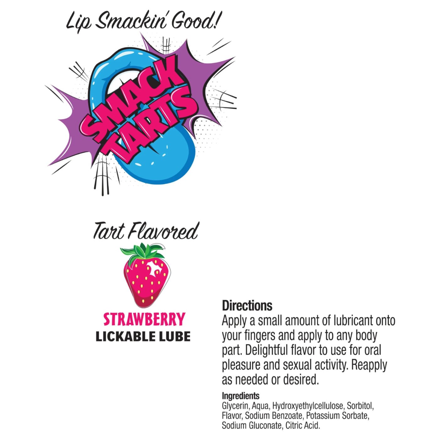 SMACK Tarts Lickable Flavoured Lube 60ml