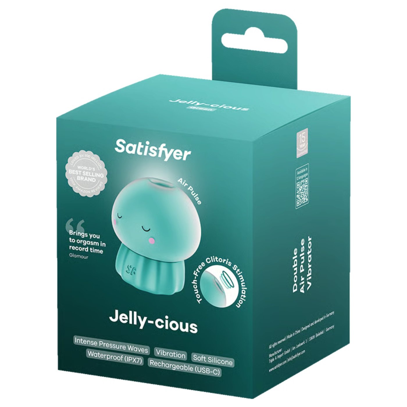 Satisfyer Jelly-cious Air Pulse Clitoral Suction Vibrator