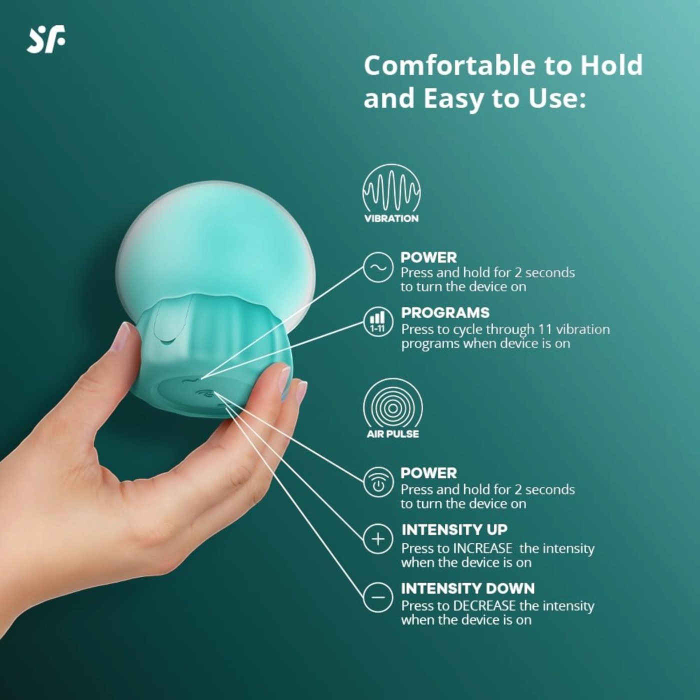 Satisfyer Jelly-cious Air Pulse Clitoral Suction Vibrator