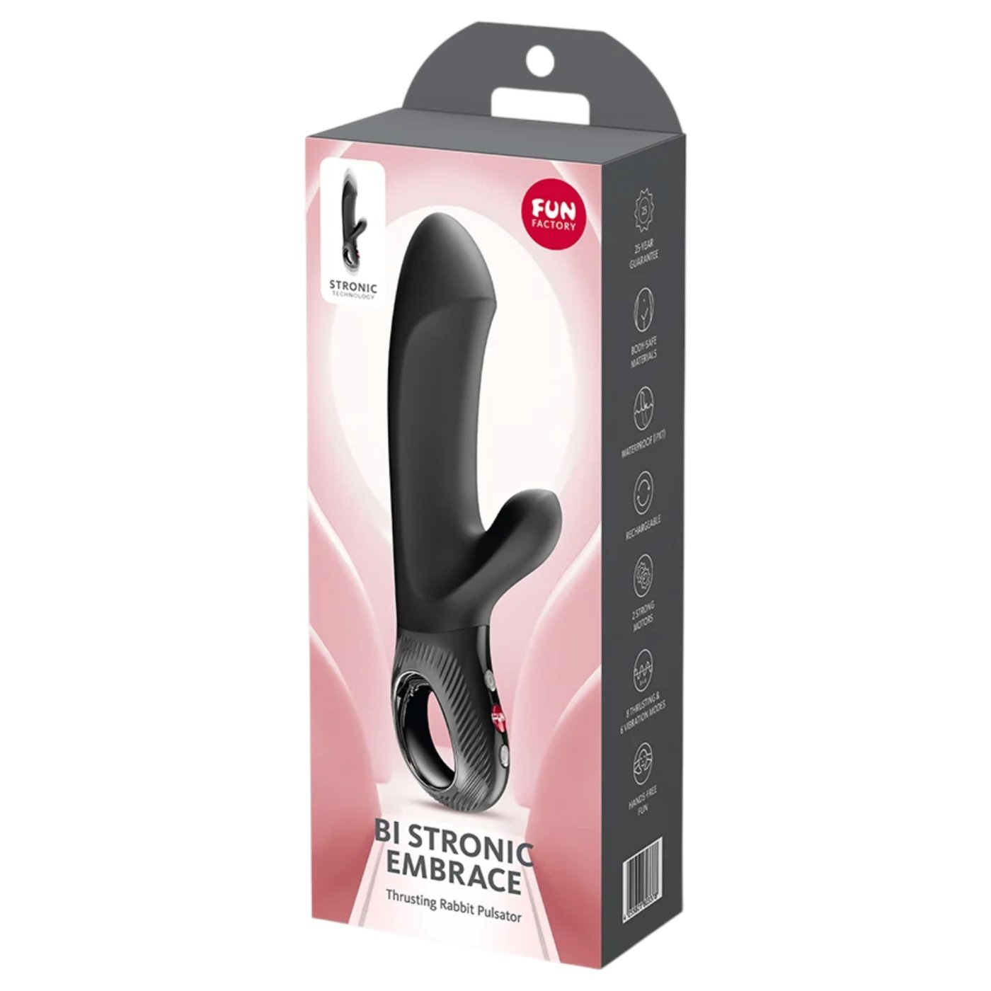 Fun Factory Bi Stronic Embrace Thrusting Rabbit Vibrator