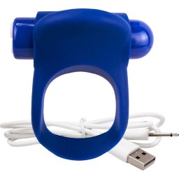 Screaming O You Turn Plus Rechargeable Vibrating Cock Ring Blueberry