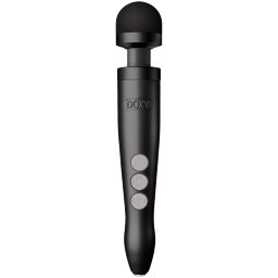 Doxy Die Cast 3R Rechargeable Wand Massager Matte Black