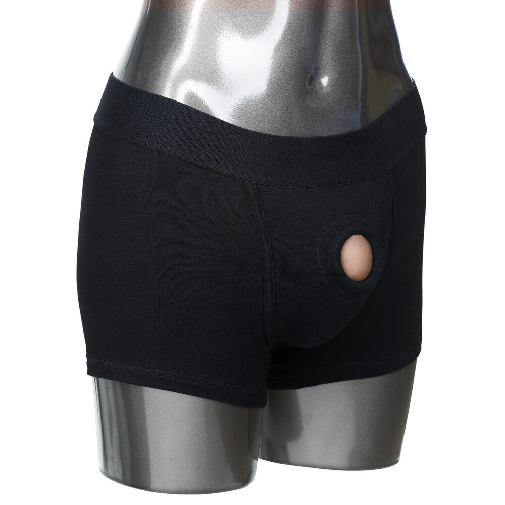 CalExotics Packer Gear Boxer Harness Black XS/S