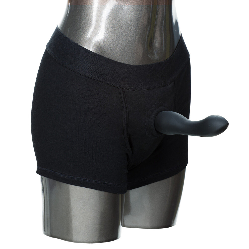 CalExotics Packer Gear Boxer Harness Black XS/S