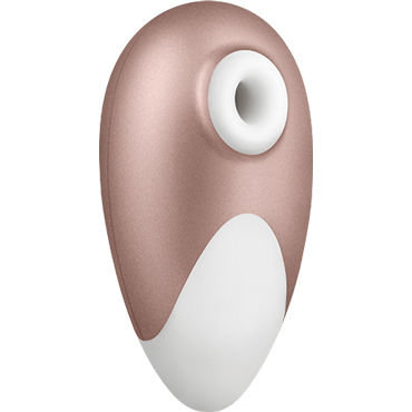 Satisfyer Pro Deluxe Next Generation Clitoral Air Pulse Stimulator White Gold