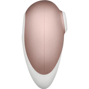 Satisfyer Pro Deluxe Next Generation Clitoral Air Pulse Stimulator White Gold
