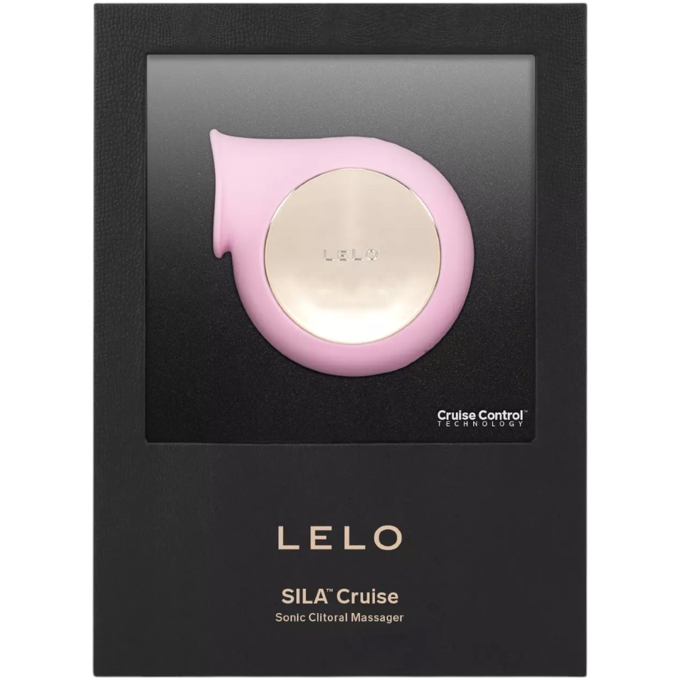 LELO Sila Cruise Sonic Wave Gentle Clitoral Vibrator Pink