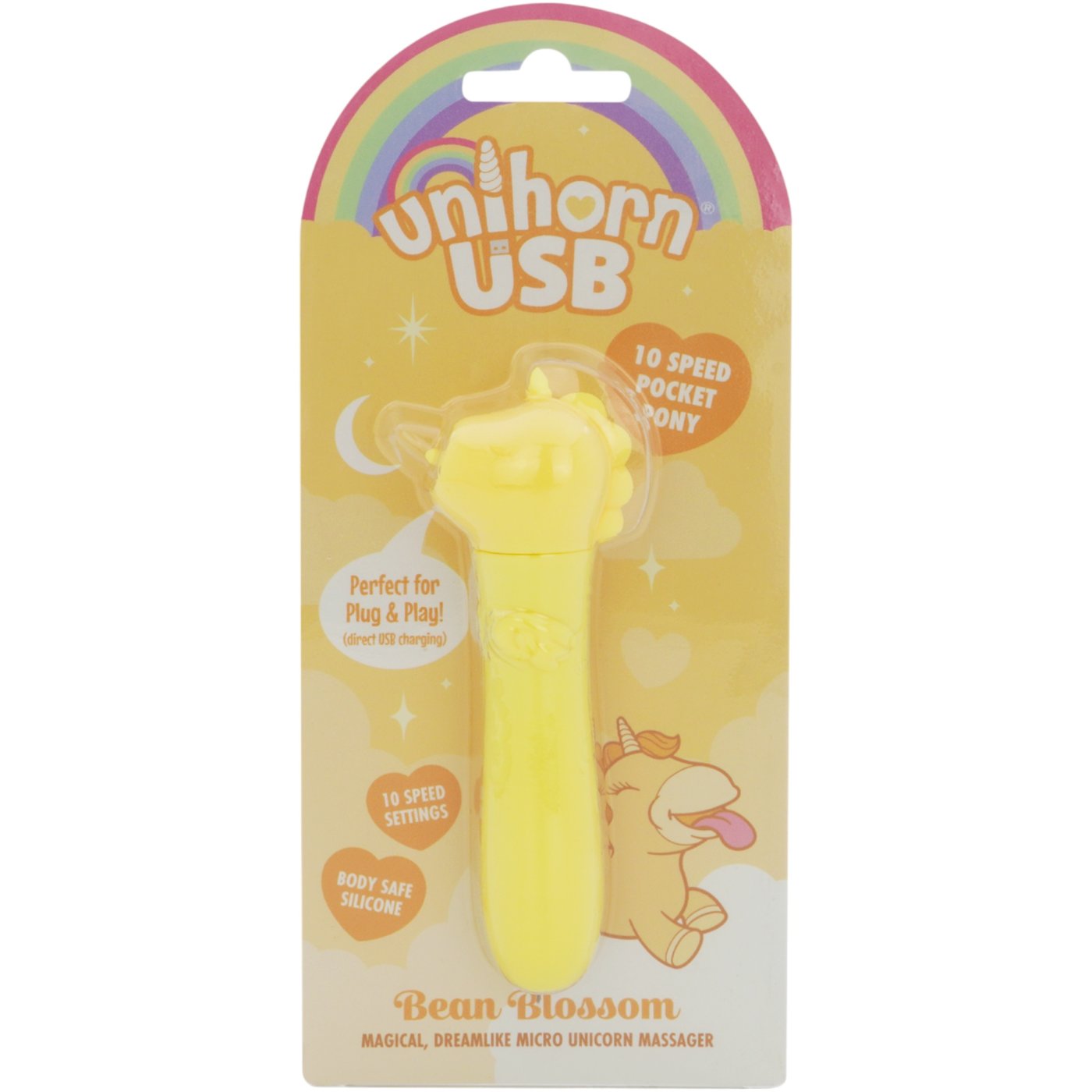 Unihorn USB Bean Blossom Bullet Vibrator