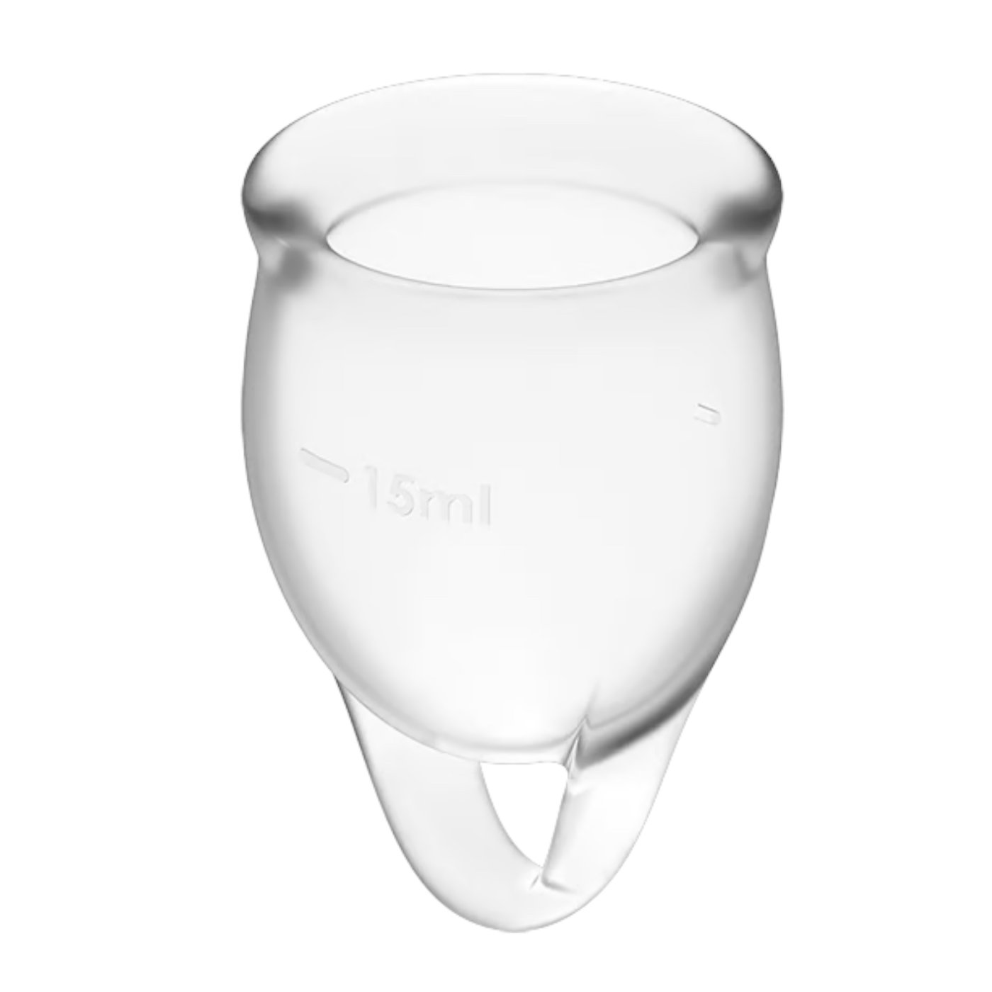 Satisfyer Feel Confident Menstruation Cup Set Clear (2 Piece)