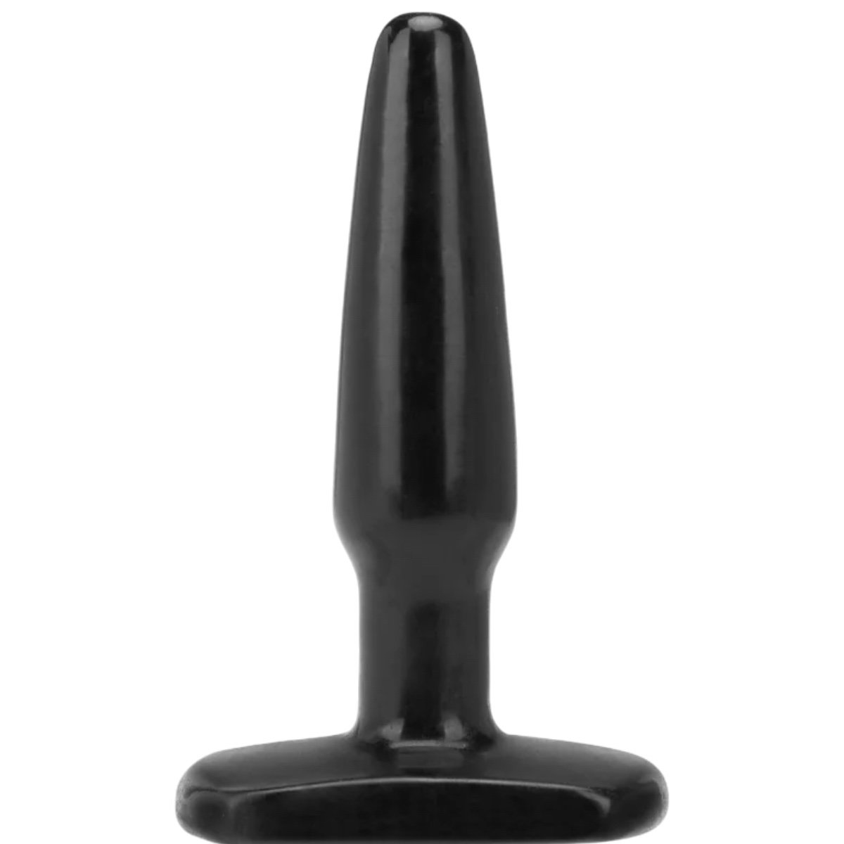 Me You Us Black Tapered Butt Plug with Flared Base, S