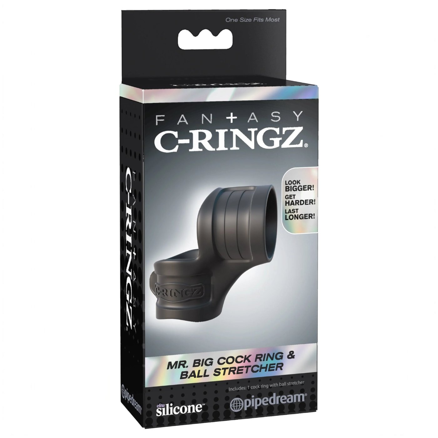 Fantasy C-Ringz Mr. Big Silicone Cock Ring and Ball Stretcher