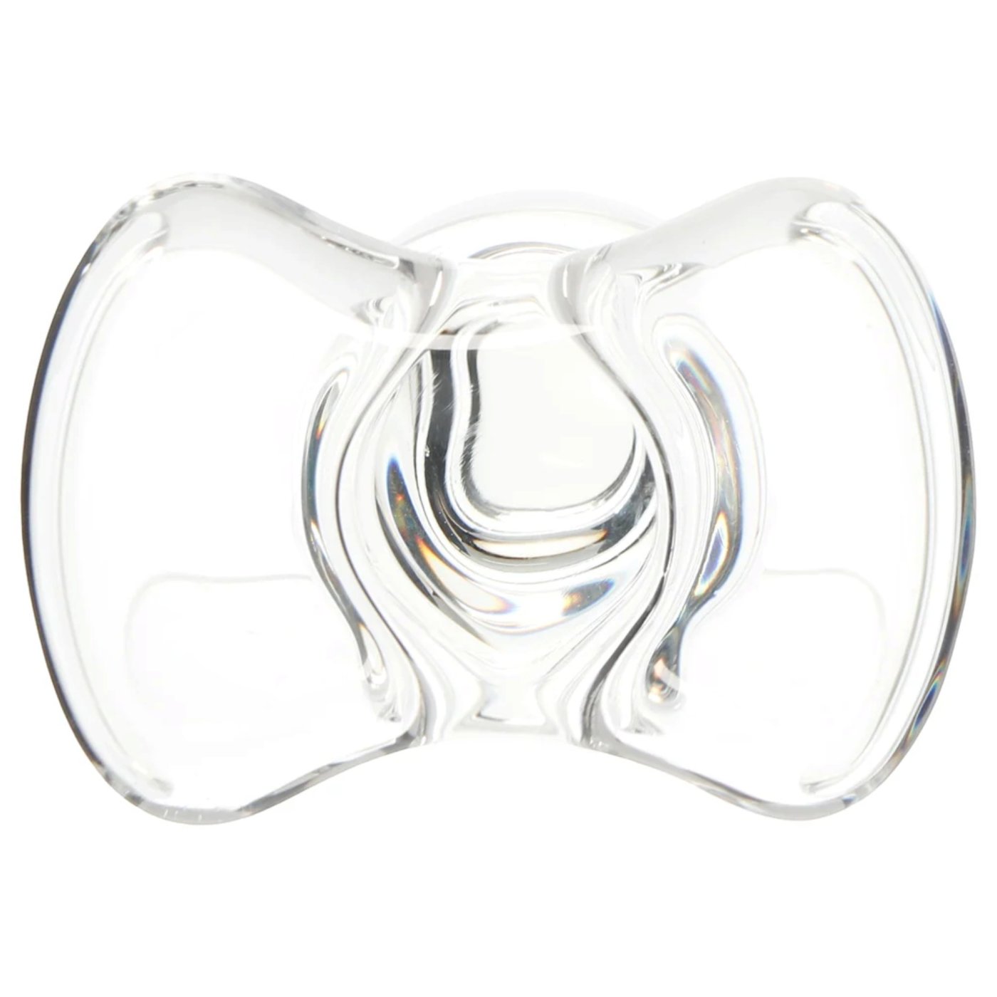Clarity Utopian Reverie Beaded Glass Butt Plug 4 Inch
