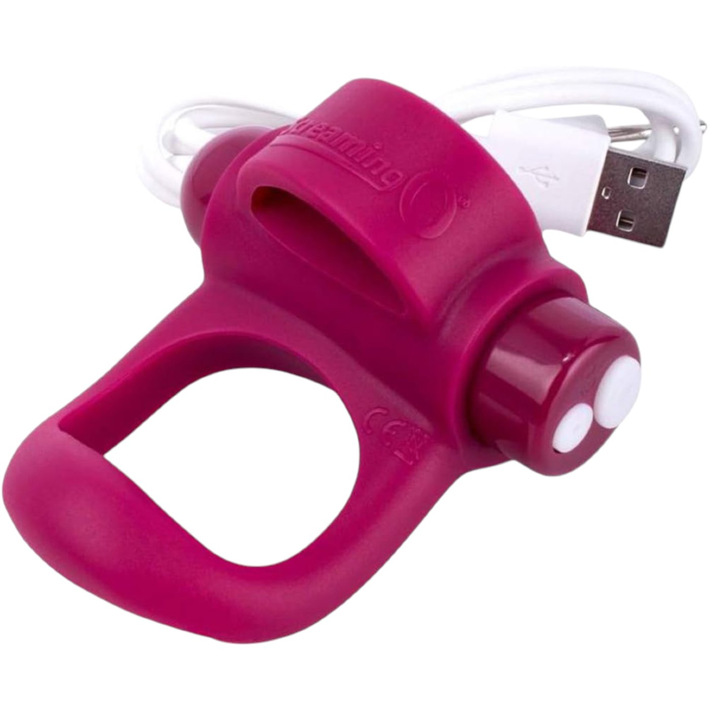 Screaming O You Turn Plus Rechargeable Vibrating Cock Ring Merlot
