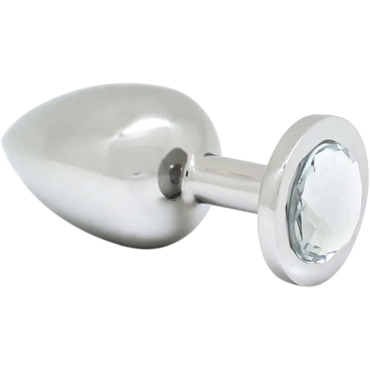 Rimba Large Jewelled Butt Plug Clear Crystal – Rimba