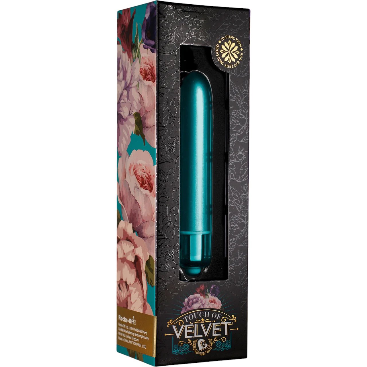 Rocks Off RO-90 Peacock Petals Bullet Vibrator