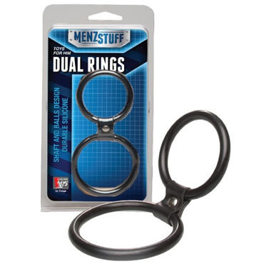 Menzstuff Dual Rings Black Menzstuff Dual Rings Black