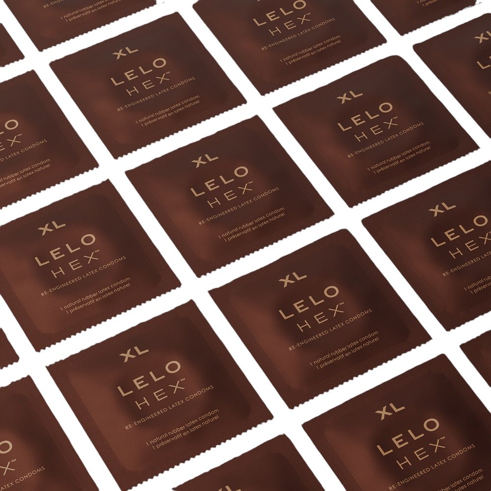 LELO Hex Respect XL Condoms 3 Pack