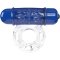 Screaming O 4B Deep Rumbling OWow Vibrating Cock Ring Blueberry