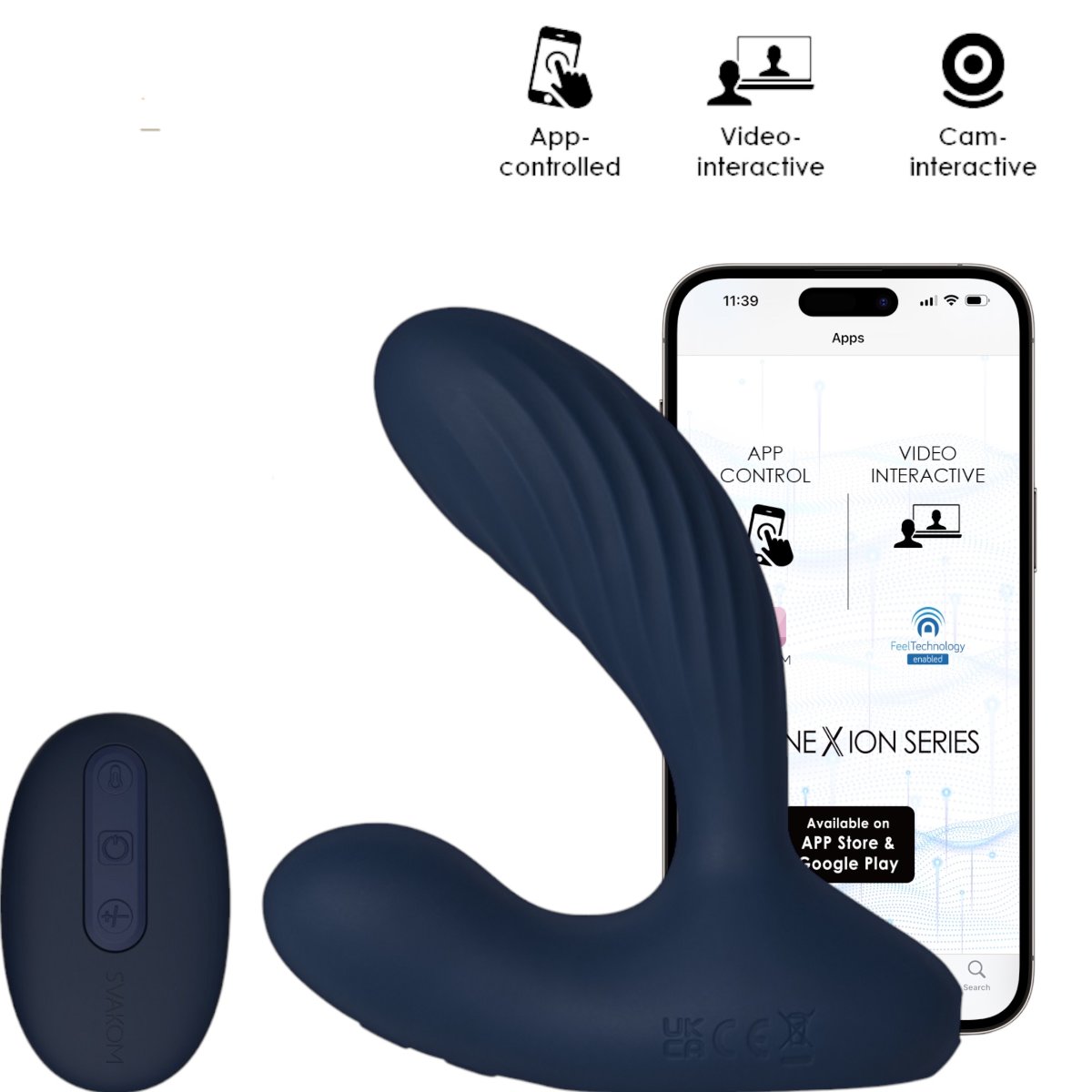 Svakom Vick Neo 2 Interactive Heating Prostate Vibrator