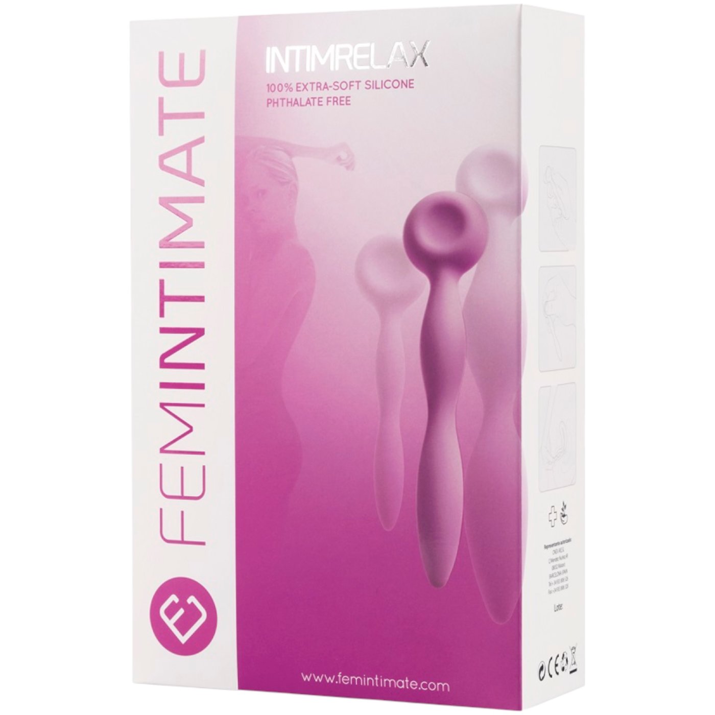 Femintimate IntimRelax Vagina Training Dilator Kit (3 Piece)