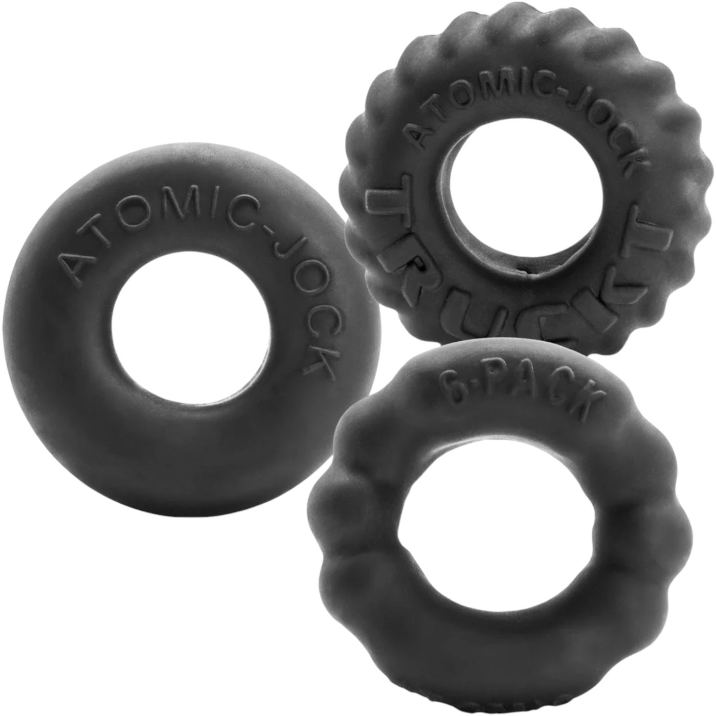 Oxballs Bonemaker Stretchy Cock Ring Set Night (3 Pack)